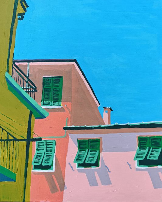 Sotto il Blu Fine Art Print