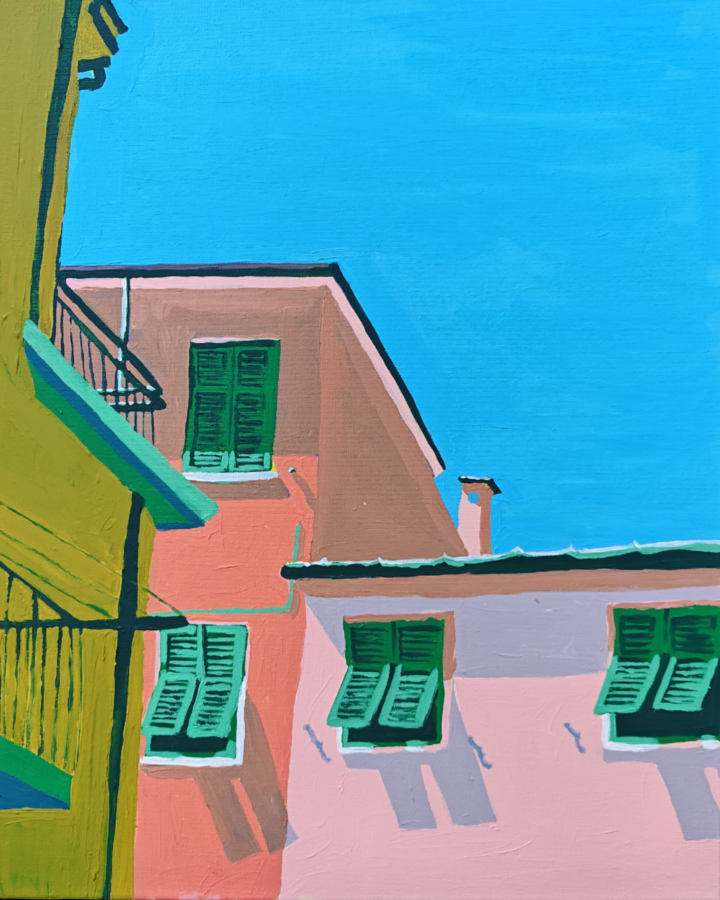 Sotto il Blu Fine Art Print