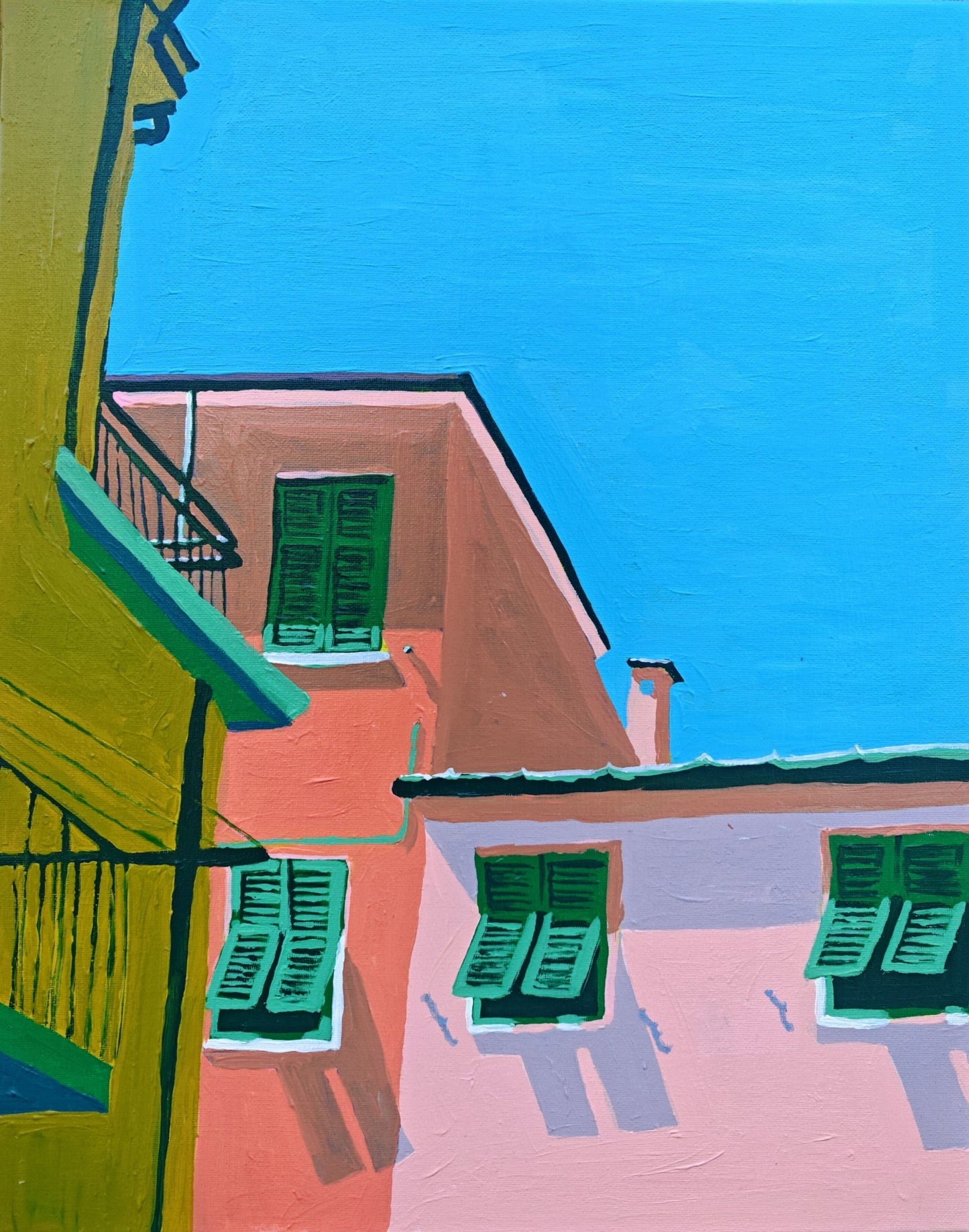 Sotto il Blu Fine Art Print