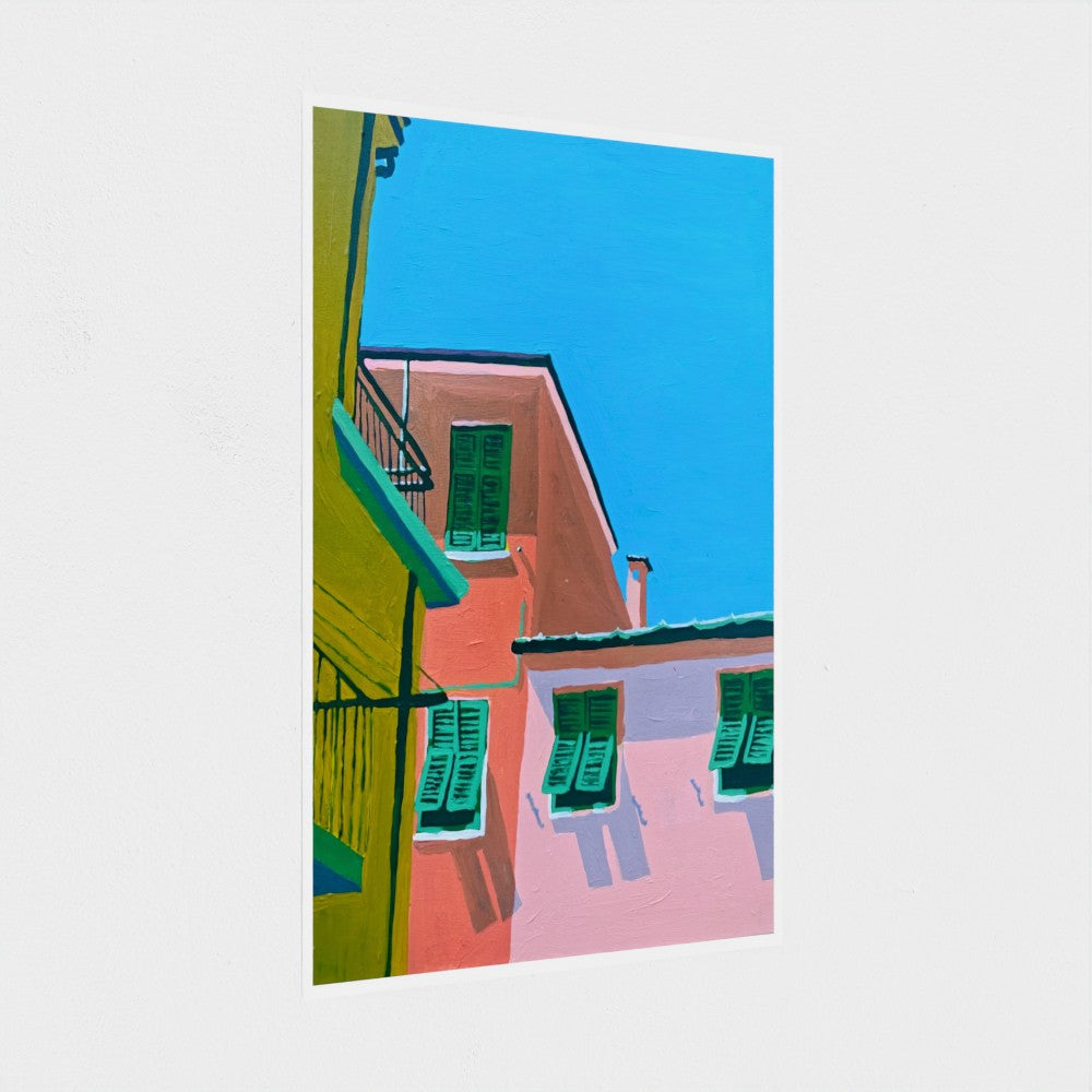 Sotto il Blu Fine Art Print
