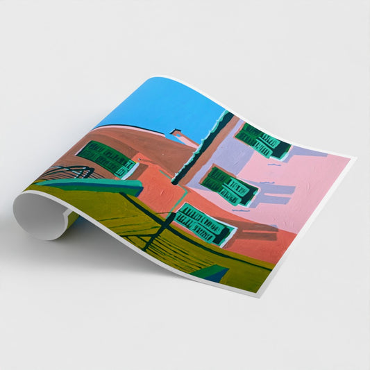 Sotto il Blu Fine Art Print
